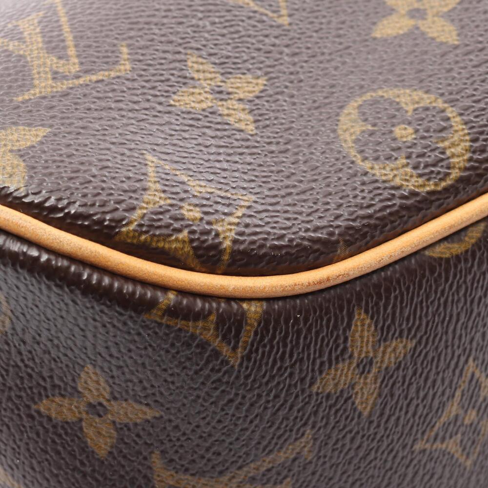 Louis Vuitton Shoulder Leather Blois Monogram Brown Bag Canvas - Picture 9 of 9